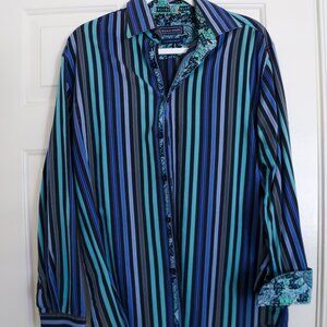 This beautiful David Smith dress shirt is perfect for cocktail events.